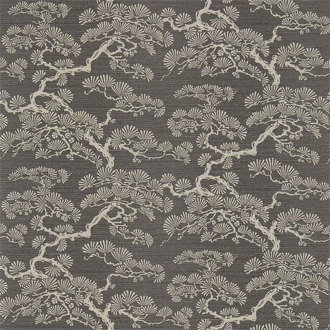Keros Ebony Wallpaper by Sanderson - 213046 | Modern 2 Interiors