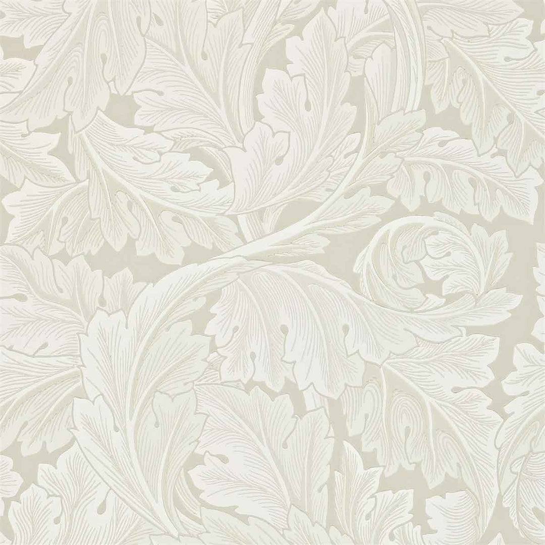 Morris And Co Acanthus Wallpaper - Chalk - 212554 | Modern 2 Interiors
