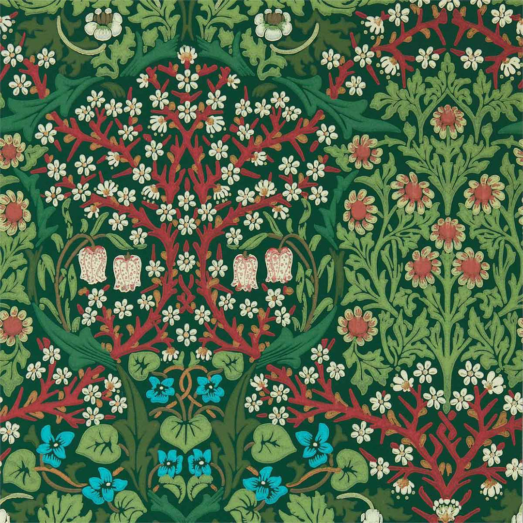 Morris And Co Blackthorn Wallpaper - Autumn - 216962 | Modern 2 Interiors