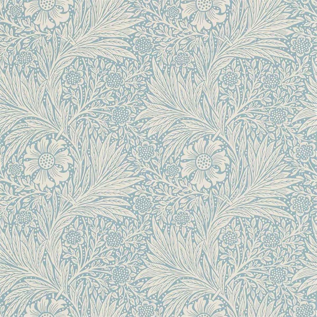 Morris And Co Marigold Wallpaper - Wedgewood - 216810 | Modern 2 Interiors