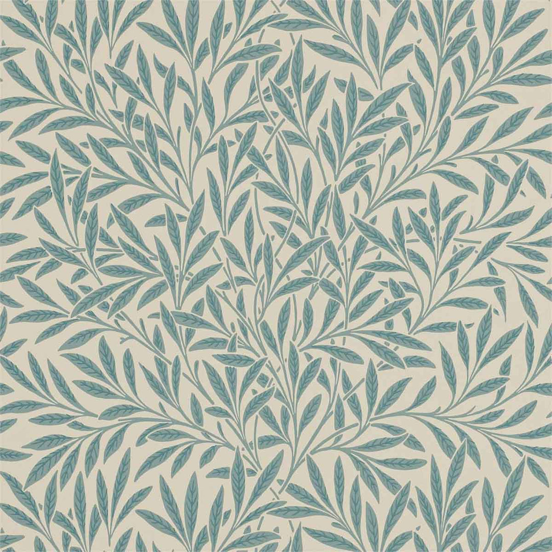 Morris And Co Willow Wallpaper - Slate - 216817 | Modern 2 Interiors