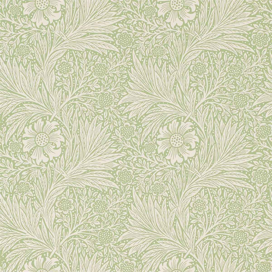 Morris And Co Marigold Wallpaper - Artichoke - 216837 | Modern 2 Interiors