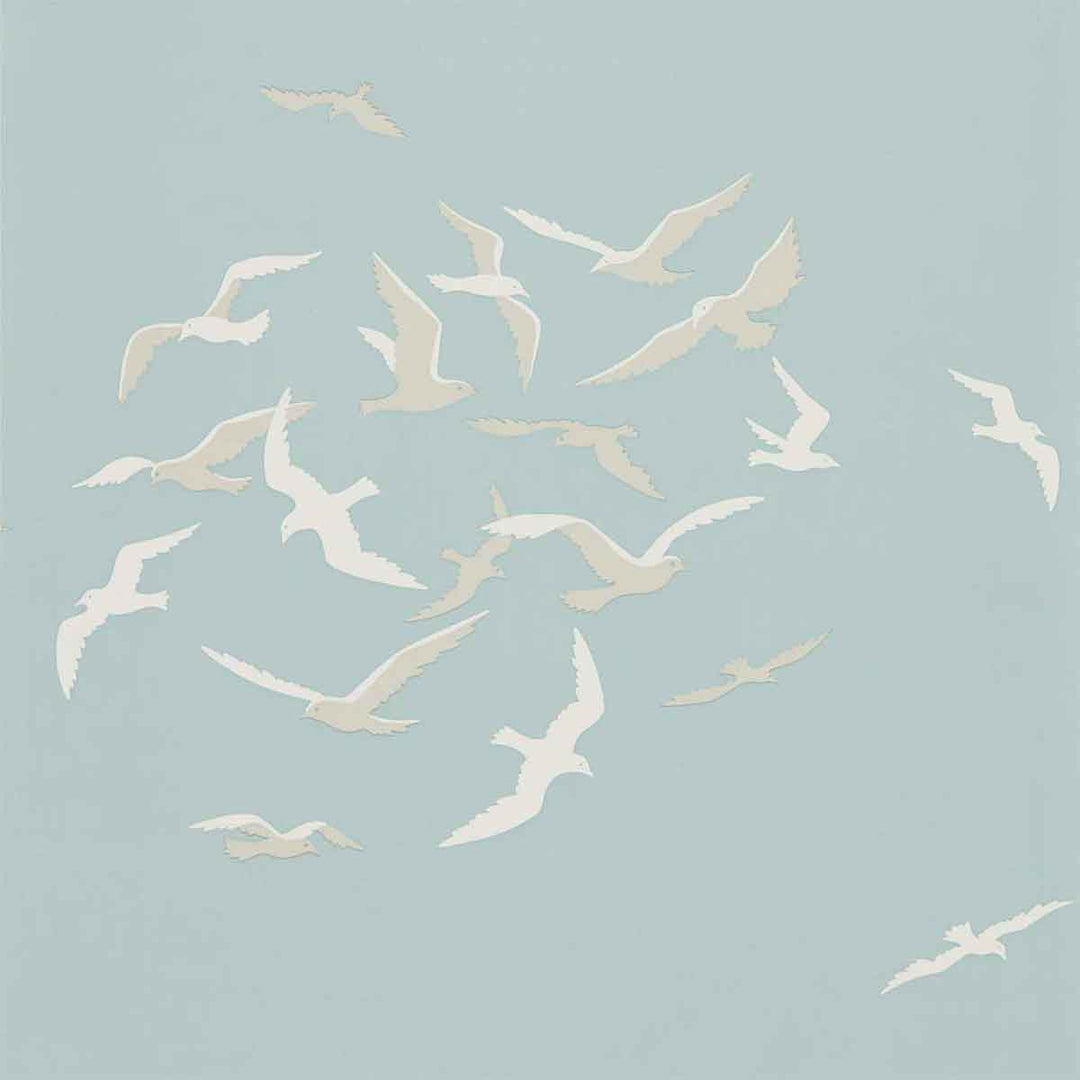 Larina Sky Wallpaper by Sanderson - 216578 | Modern 2 Interiors