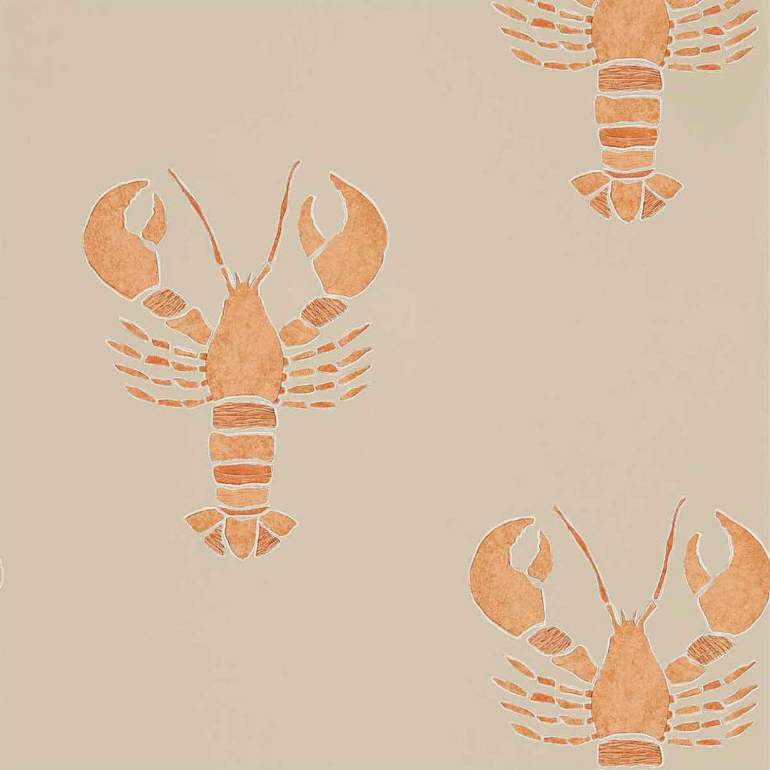 Cromer Rust Wallpaper by Sanderson - 216589 | Modern 2 Interiors