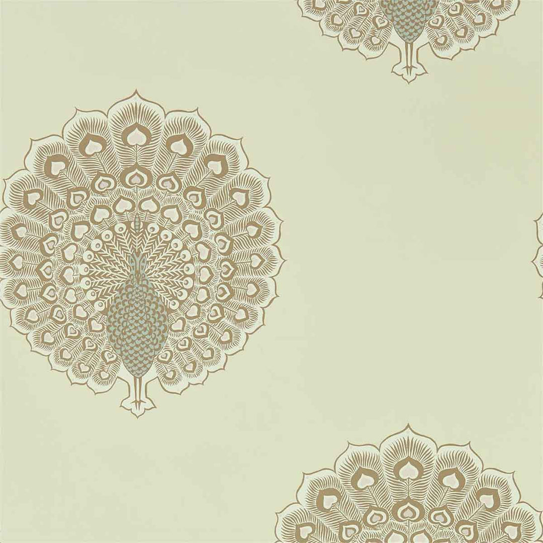 Kalapi Parchment Wallpaper by Sanderson - 216758 | Modern 2 Interiors