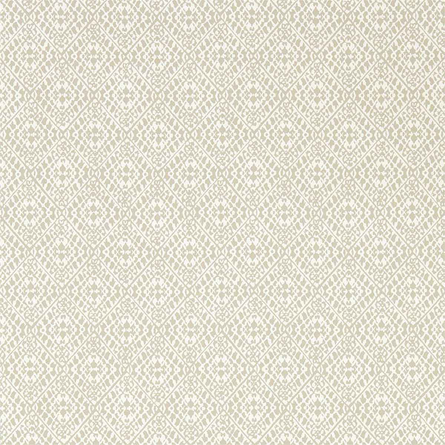 Pinjara Trellis Linen Wallpaper by Sanderson - 216784 | Modern 2 Interiors
