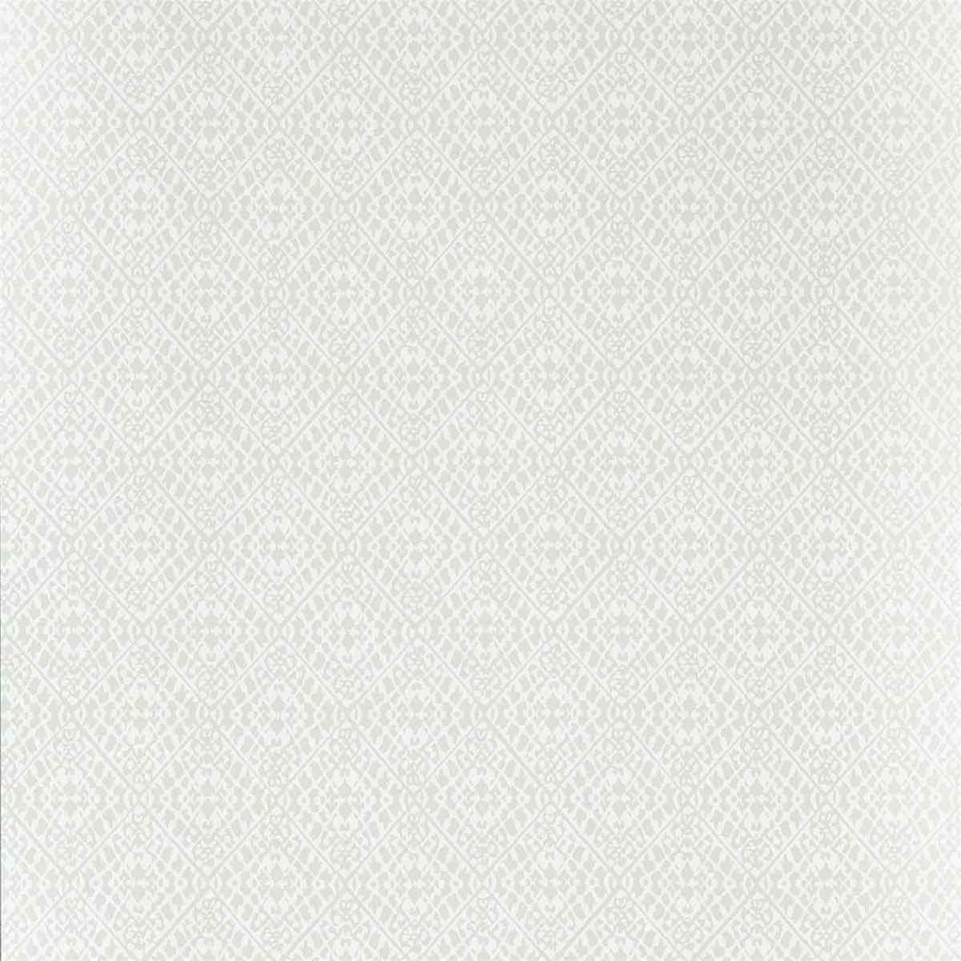 Pinjara Trellis Ivory Wallpaper by Sanderson - 216785 | Modern 2 Interiors