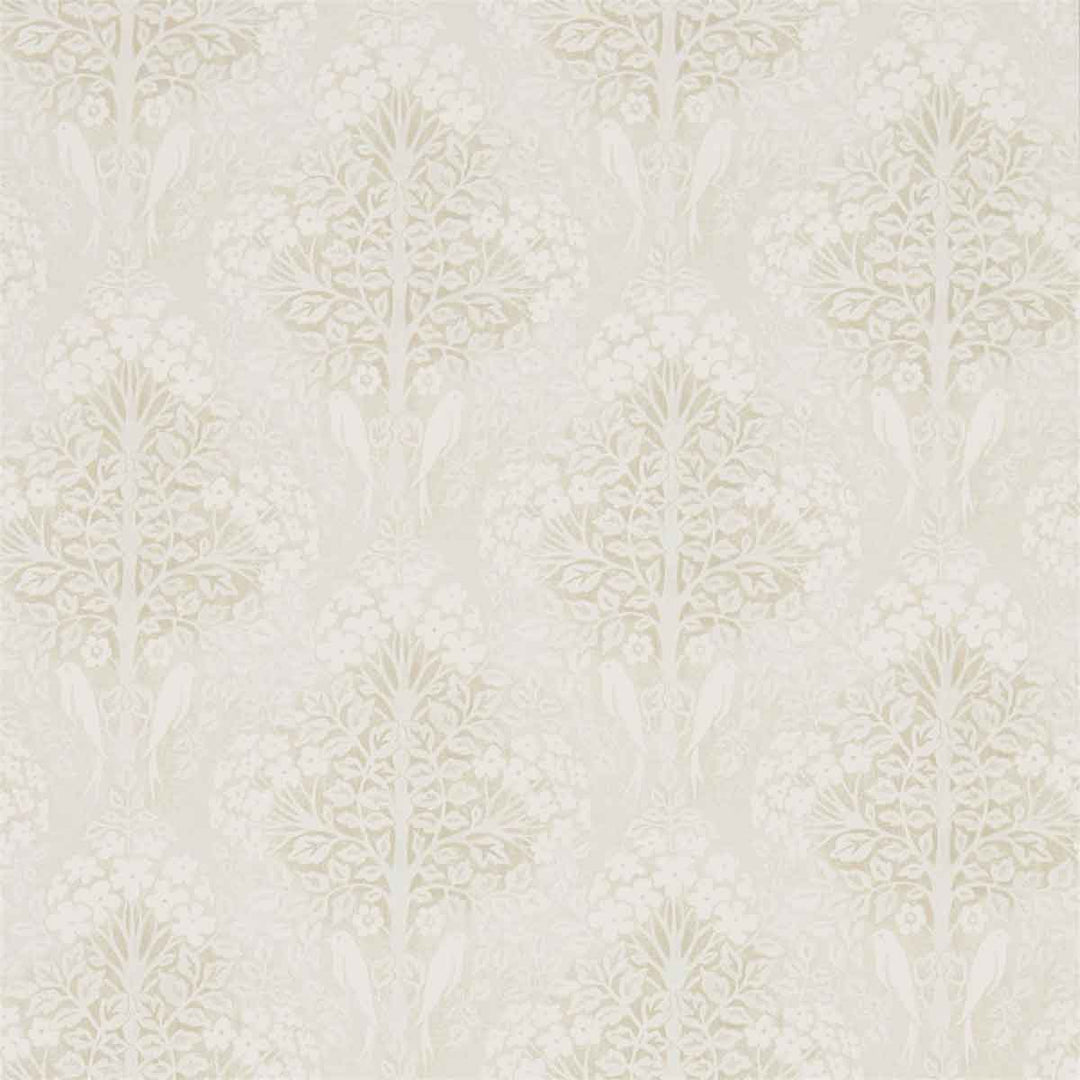 Lerena Ivory Wallpaper by Sanderson - 216397 | Modern 2 Interiors