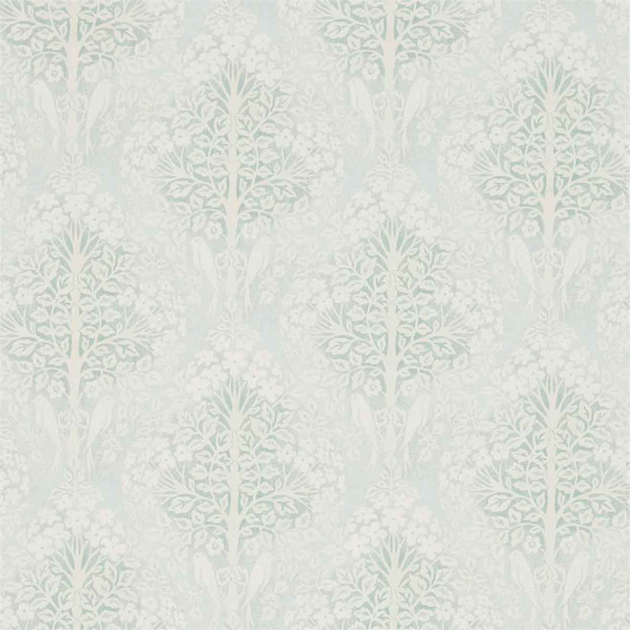 Lerena Wedgewood Wallpaper by Sanderson - 216399 | Modern 2 Interiors