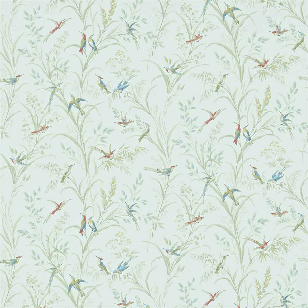 Tuileries Sage & Multi Wallpaper by Sanderson - 214082 | Modern 2 Interiors