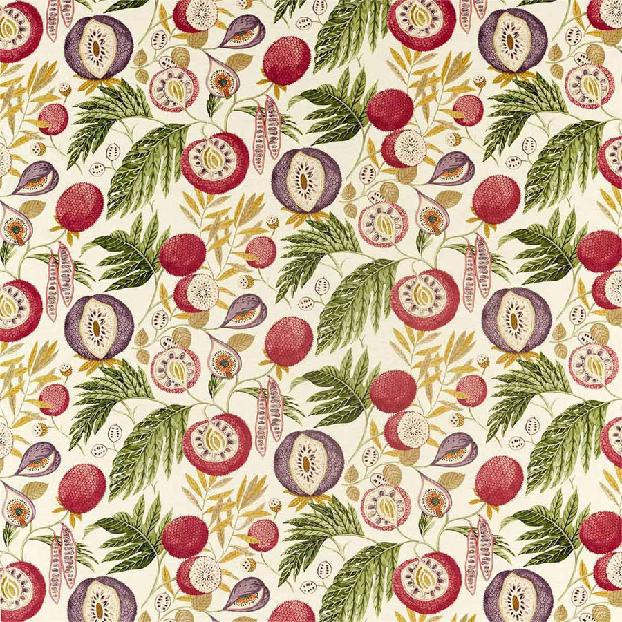 Jackfruit Fig & Olive Fabric by Sanderson - 226562 | Modern 2 Interiors