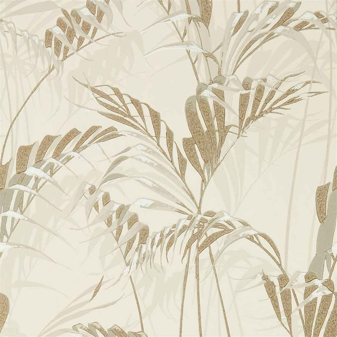 Palm House Linen & Gilver Wallpaper by Sanderson - 216644 | Modern 2 Interiors
