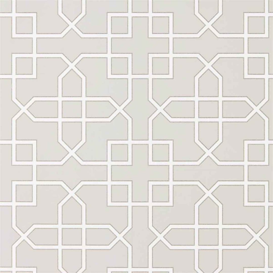Hampton Trellis Grey Wallpaper by Sanderson - 216661 | Modern 2 Interiors