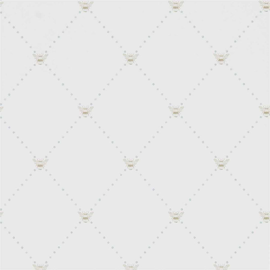 Nectar Mineral & Dove Wallpaper by Sanderson - 216354 | Modern 2 Interiors