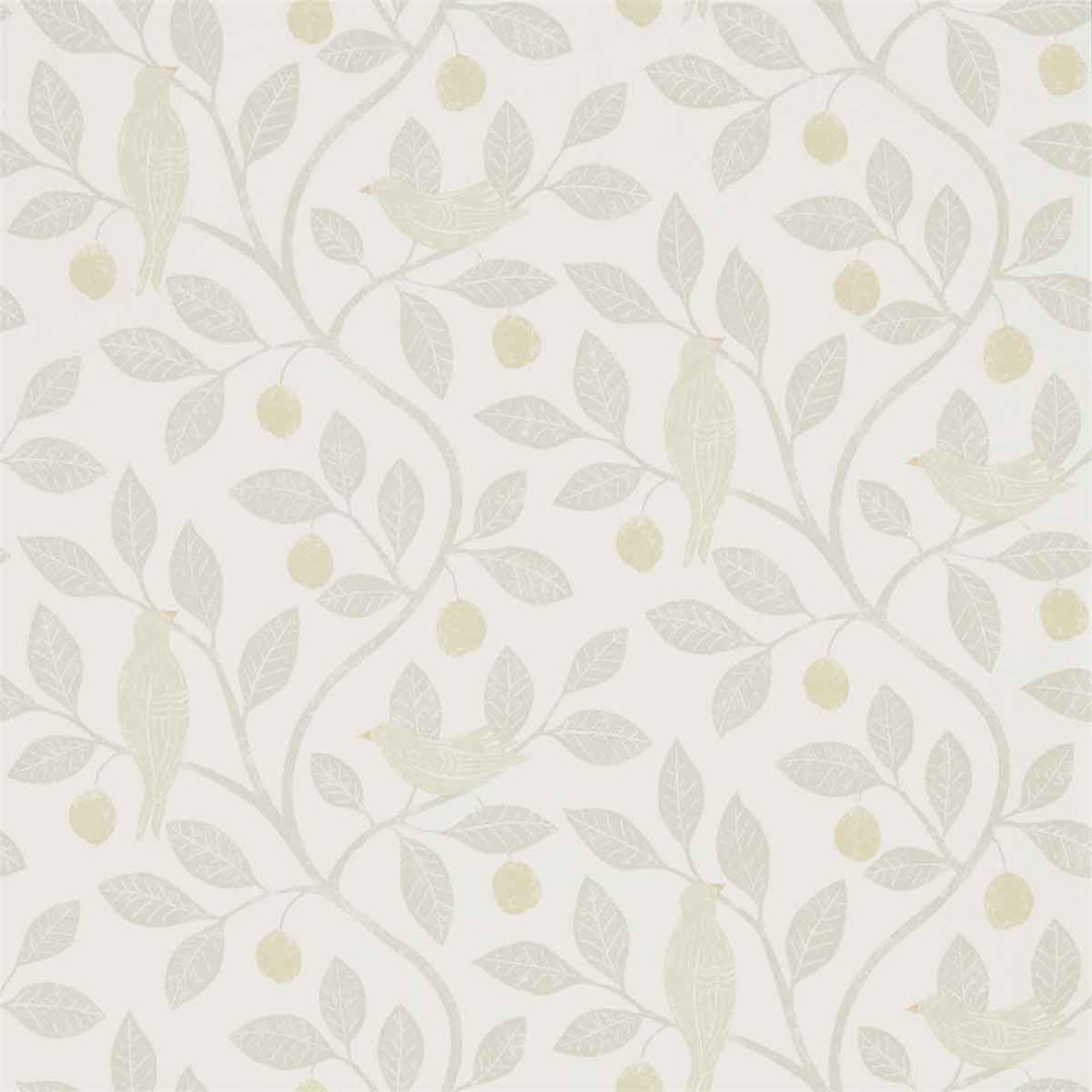 Damson Tree Linen & Honey Wallpaper by Sanderson - 216366 | Modern 2 Interiors