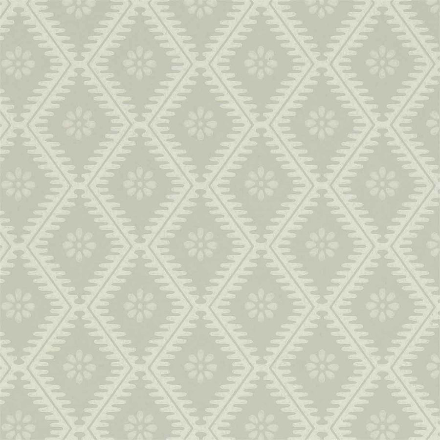 Witney Daisy lagoon Wallpaper by Sanderson - 216873 | Modern 2 Interiors