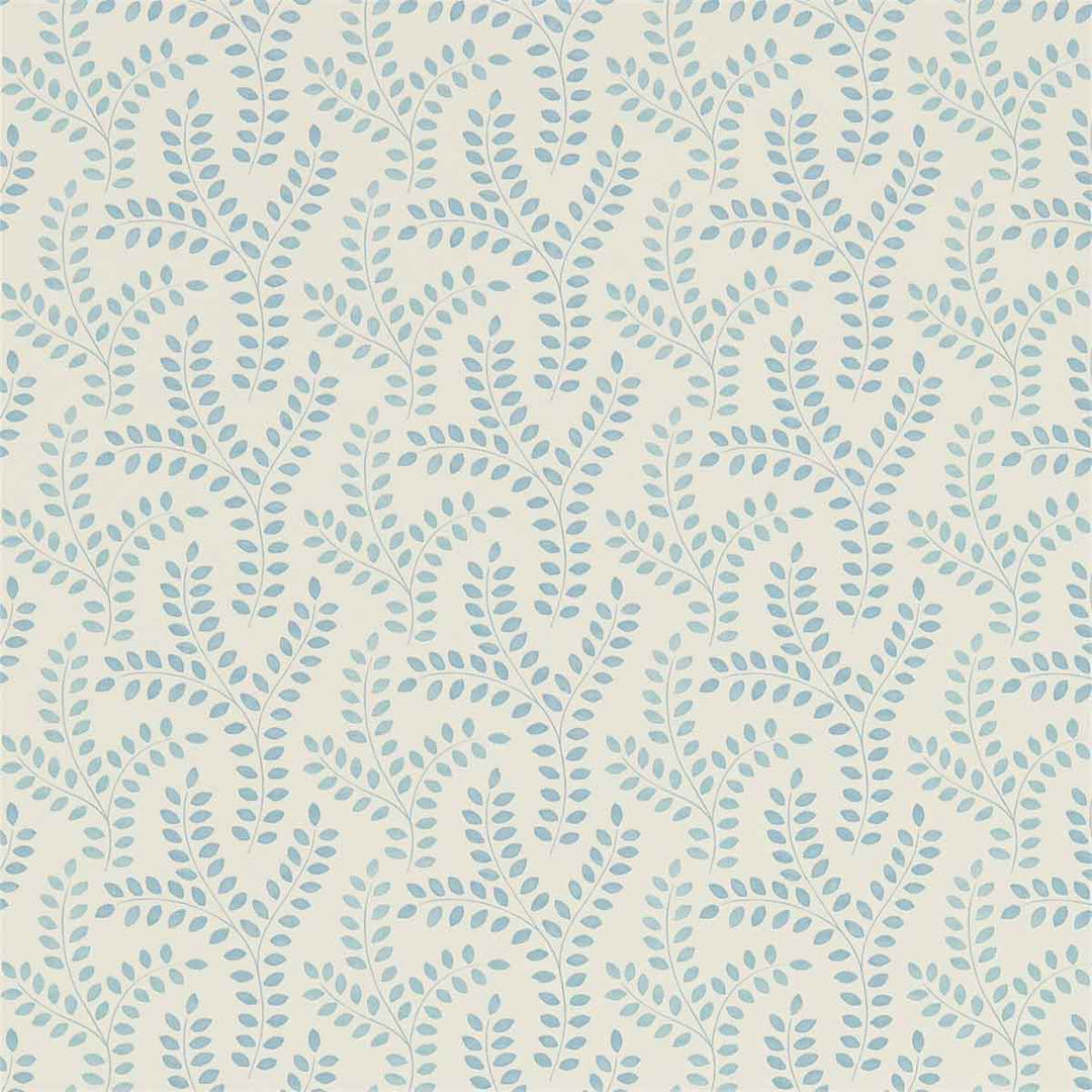 Yarton Cornflower Blue Wallpaper by Sanderson - 216886 | Modern 2 Interiors