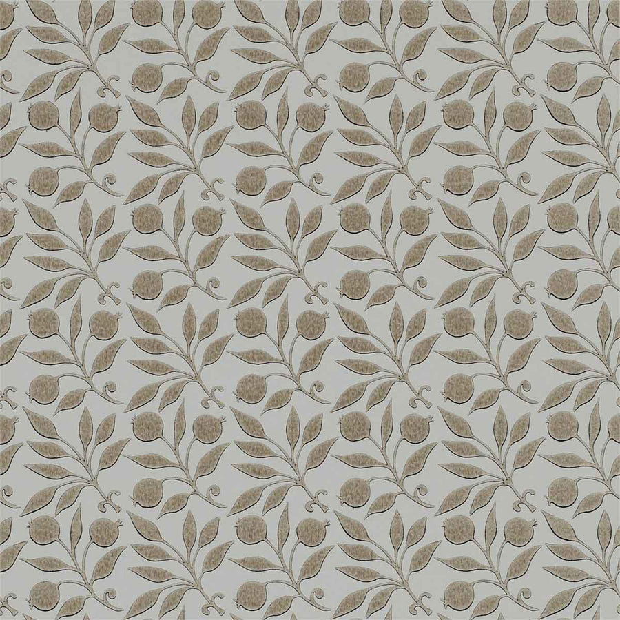 Morris And Co Rosehip Wallpaper - Linen - 214709 | Modern 2 Interiors