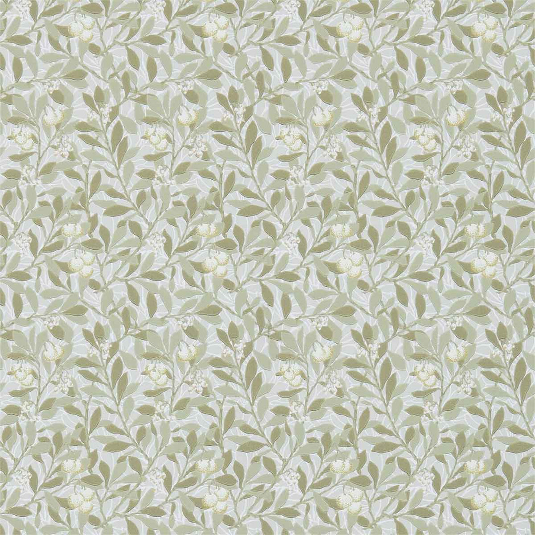 Morris And Co Arbutus Wallpaper - Line & Cream - 214717 | Modern 2 Interiors