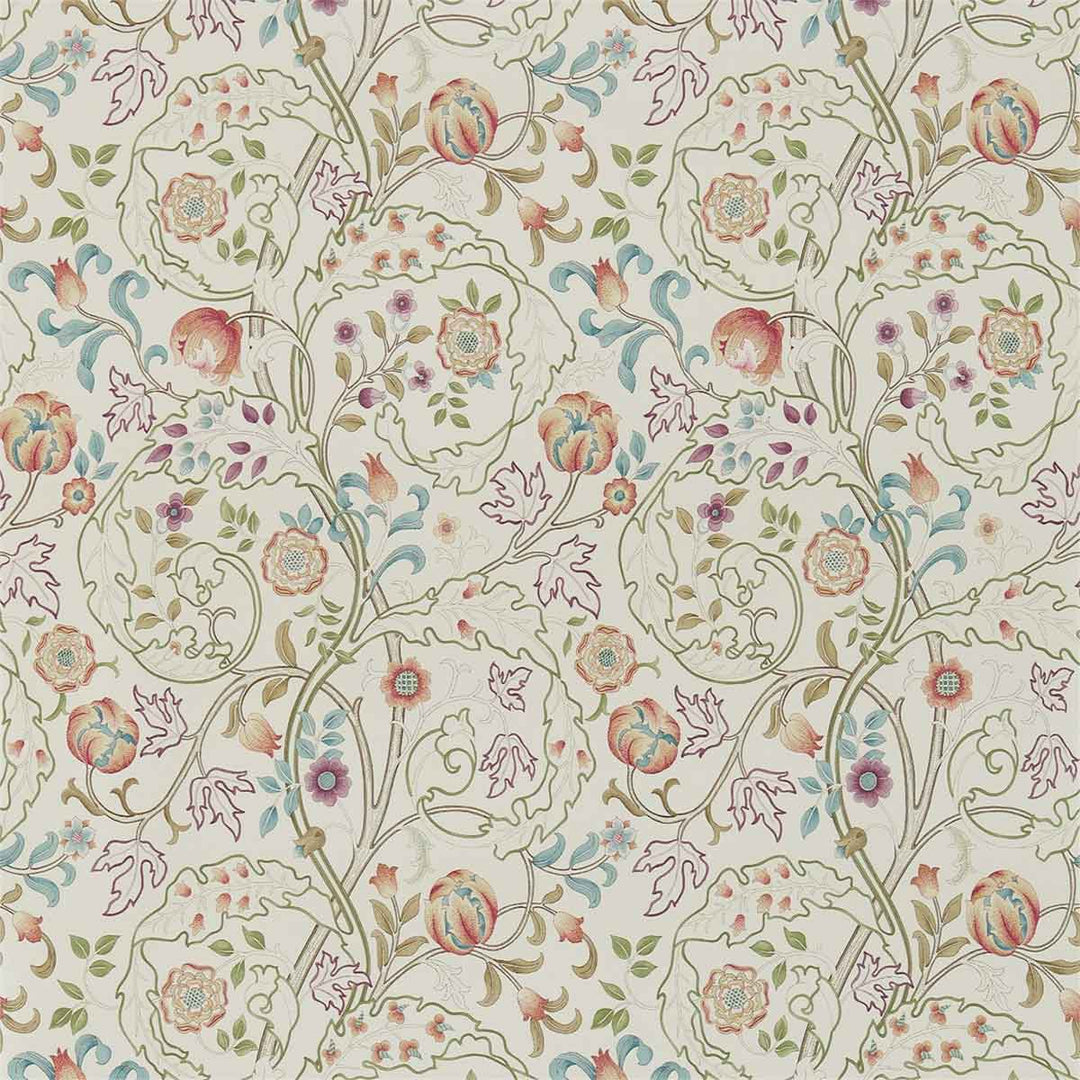 Morris And Co Mary Isobel Wallpaper - Rose & Artichoke - 214729 | Modern 2 Interiors