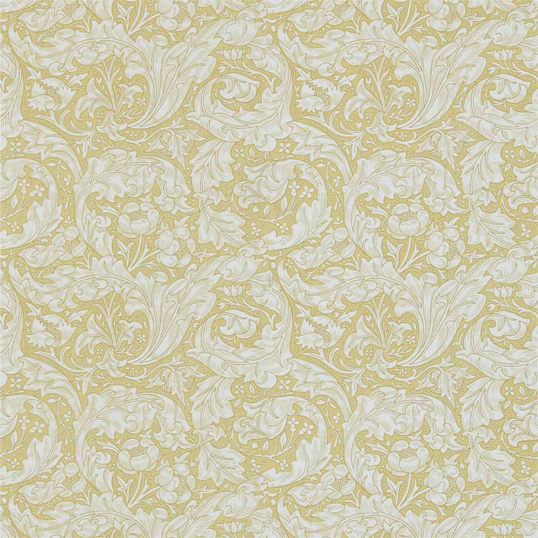 Morris And Co Bachelors Button Wallpaper - Gold - 214737 | Modern 2 Interiors