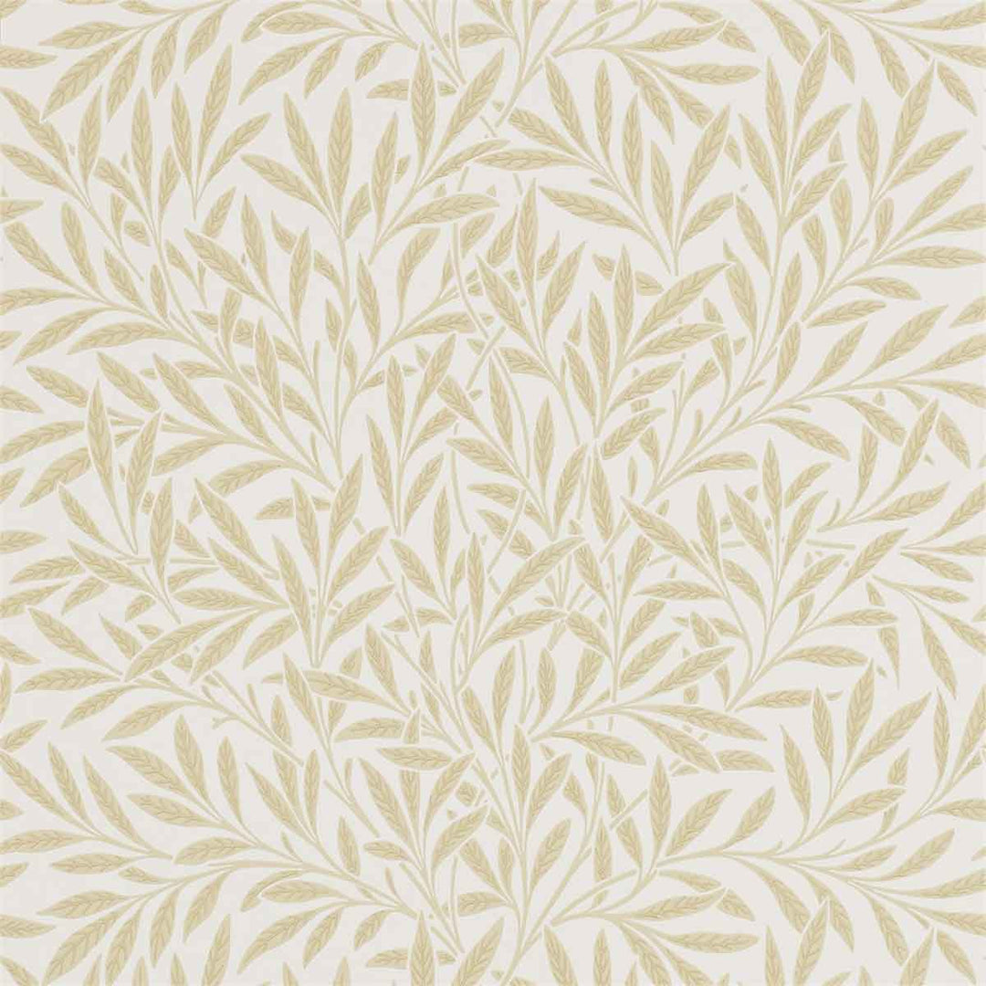 Morris And Co Wilow Wallpaper - Buff - 210385 | Modern 2 Interiors