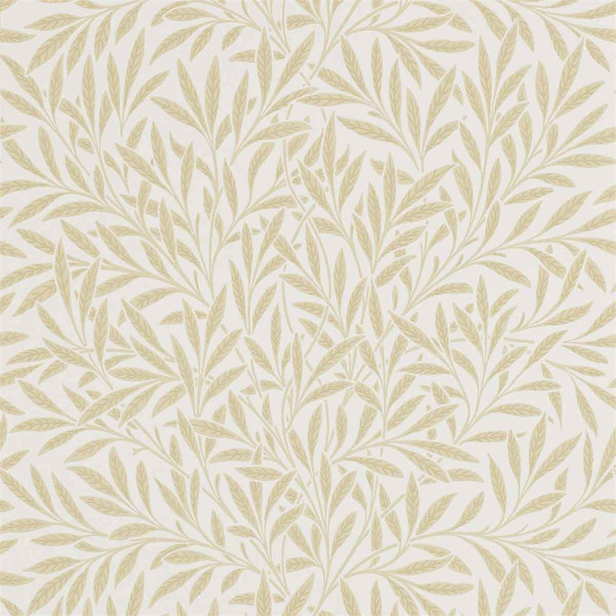 Morris And Co Wilow Wallpaper - Buff - 210385 | Modern 2 Interiors