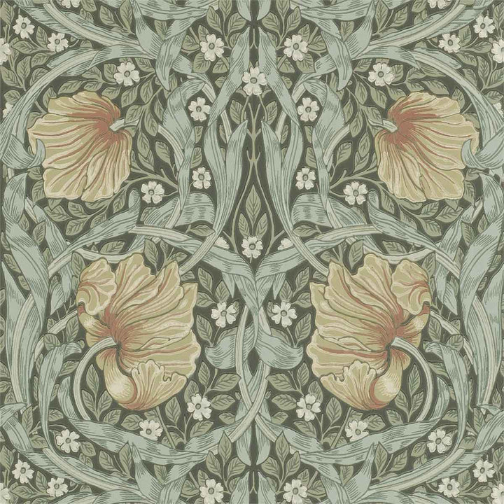 Morris And Co Pimpernel Wallpaper - Bayleaf & Manilla - 210388 | Modern 2 Interiors