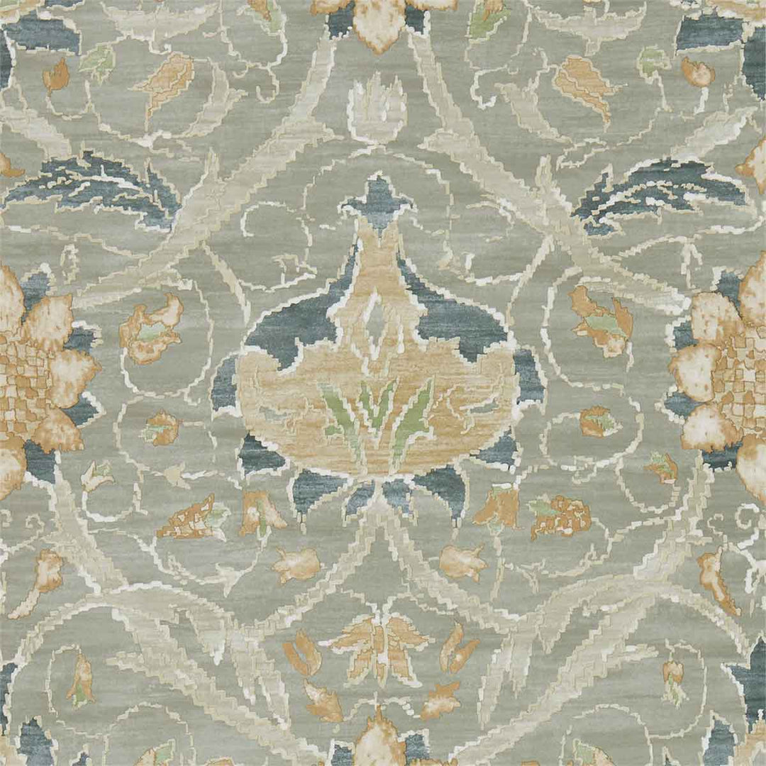 Morris And Co Montreal Wallpaper - Grey & Charcoal - 216433 | Modern 2 Interiors