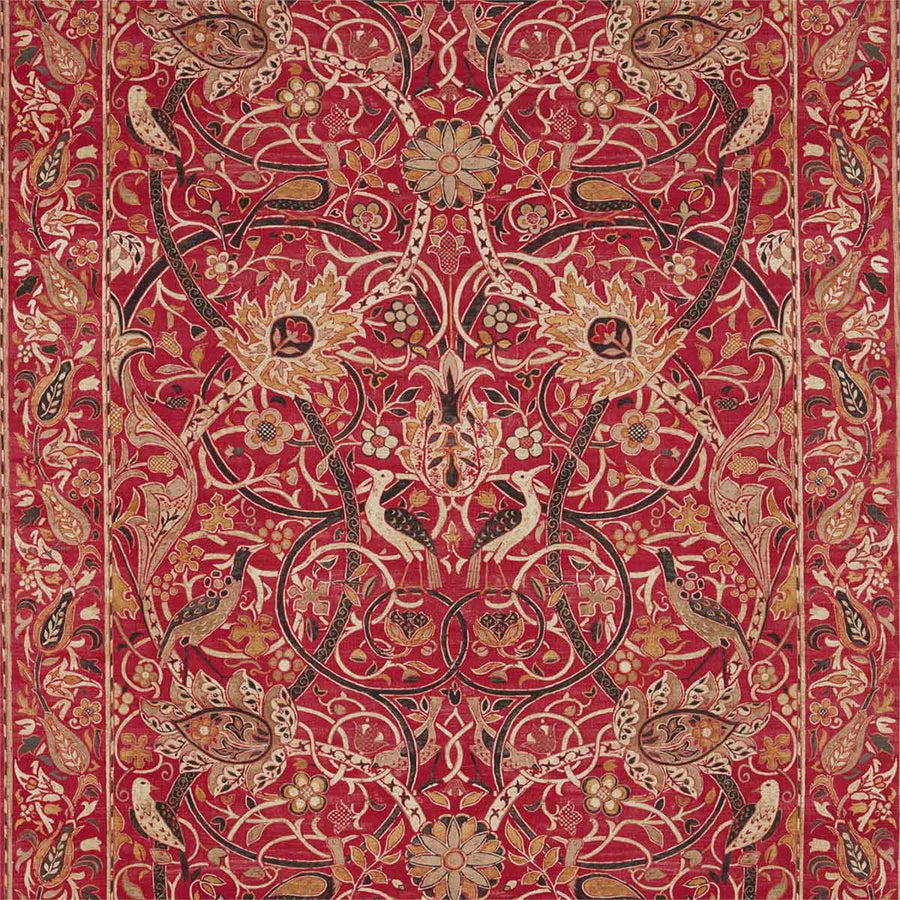 Bullerswood Paprika & Gold Fabric by Morris & Co - 226392 | Modern 2 Interiors