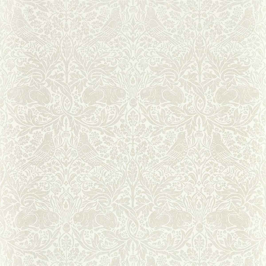 Morris And Co Pure Brer Rabbit Wallpaper - White Clover - 216534 | Modern 2 Interiors