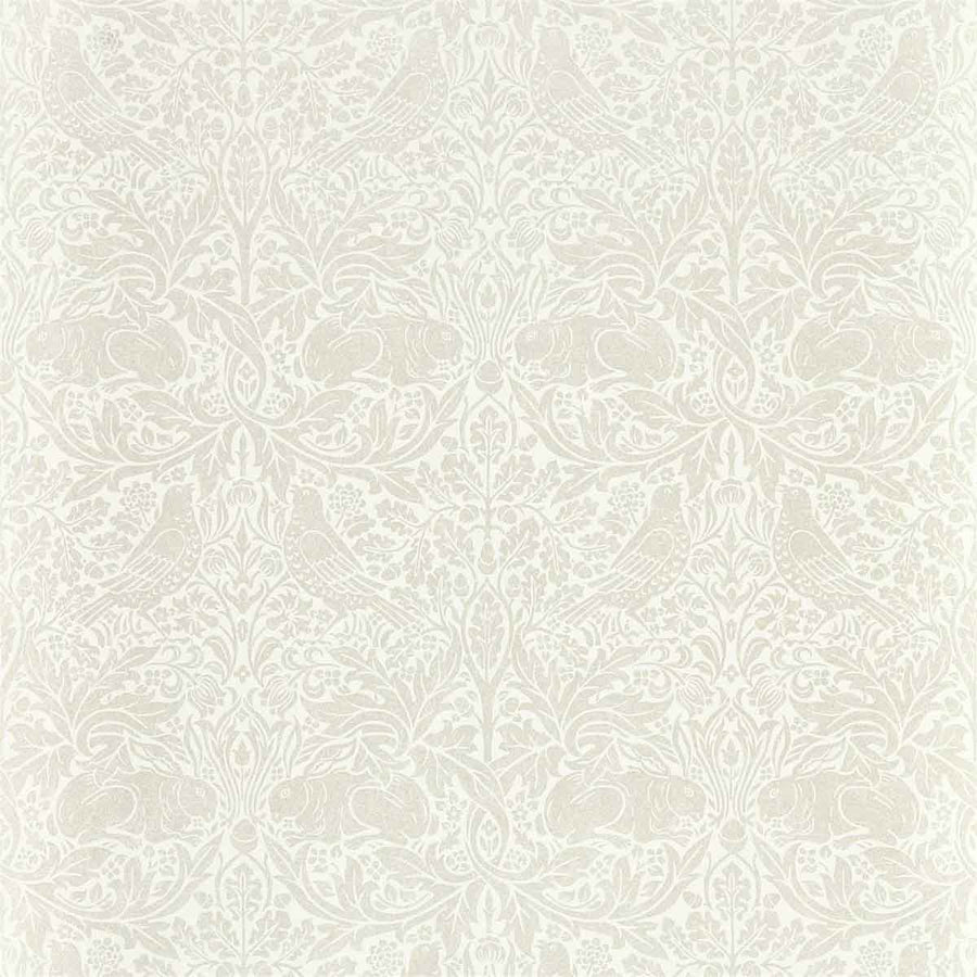 Morris And Co Pure Brer Rabbit Wallpaper - White Clover - 216534 | Modern 2 Interiors