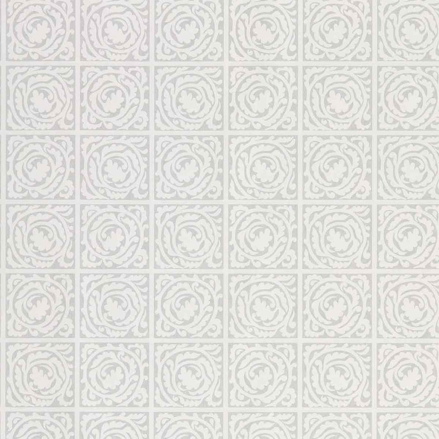 Morris And Co Pure Scroll Wallpaper - Lightish Grey - 216544 | Modern 2 Interiors