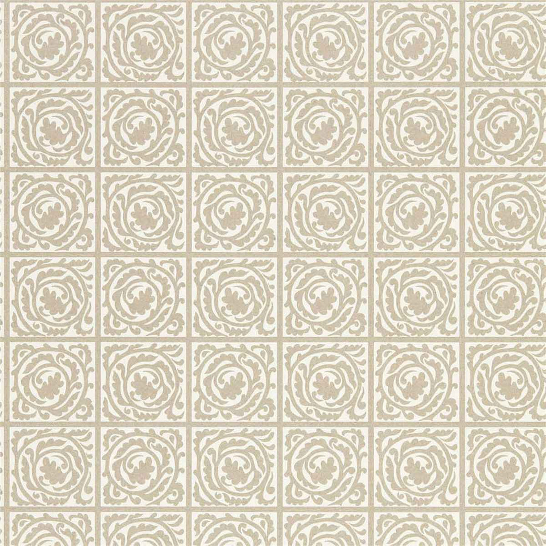 Morris And Co Pure Scroll Wallpaper - Gilver - 216546 | Modern 2 Interiors