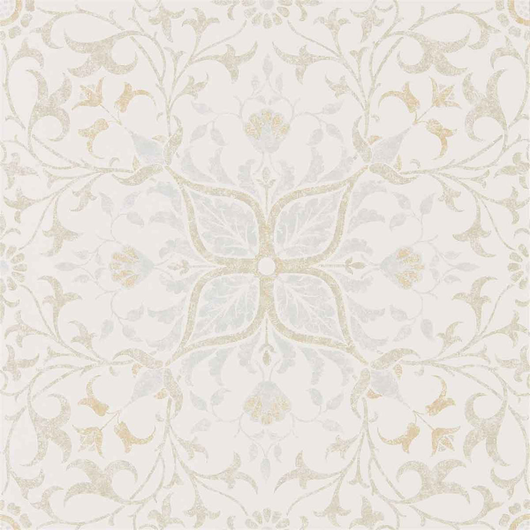 Morris And Co Pure Net Ceiling Wallpaper - Cream & Eggshell - 216038 | Modern 2 Interiors