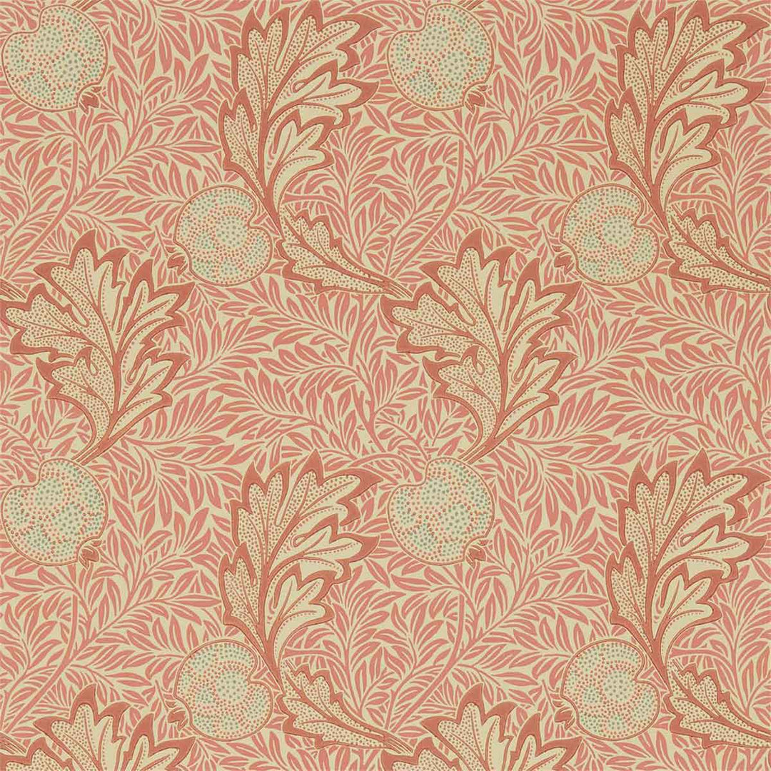 Morris And Co Apple Wallpaper - Rust Gold - 216688 | Modern 2 Interiors