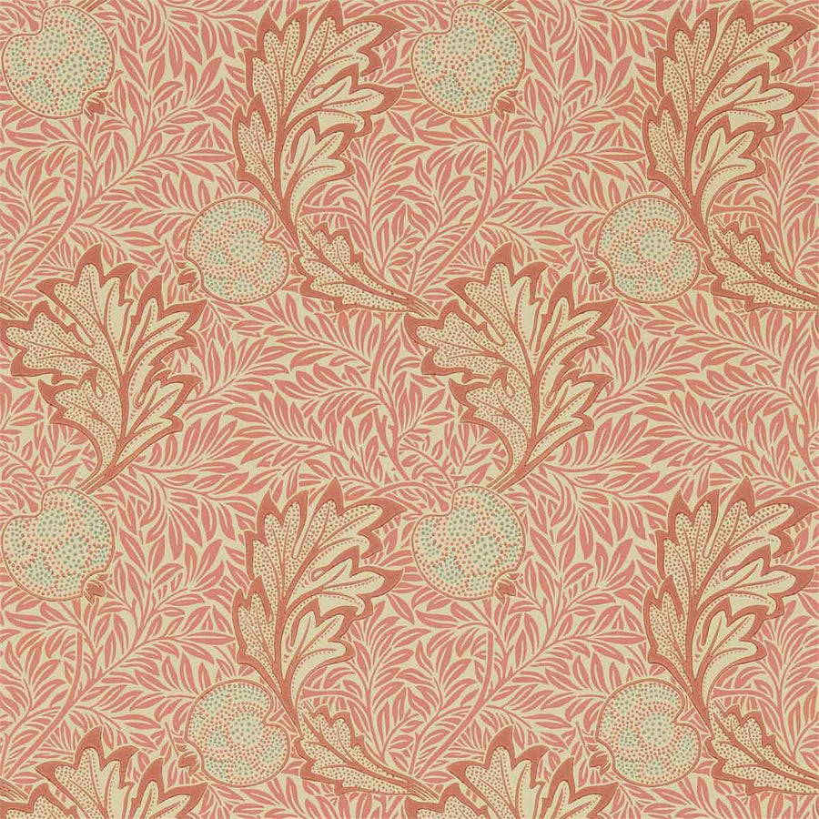 Morris And Co Apple Wallpaper - Rust Gold - 216688 | Modern 2 Interiors