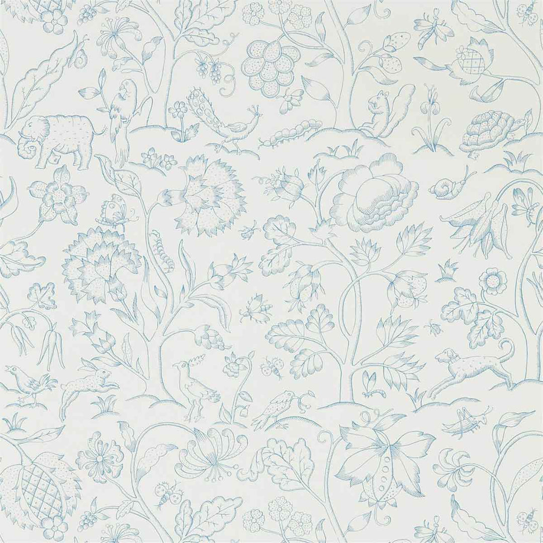 Morris And Co Middlemore Wallpaper - Cornflower Chalk - 216698 | Modern 2 Interiors