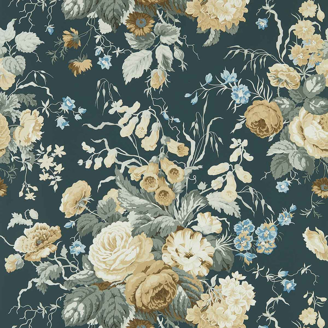 Stapleton Park Ink & Broncho Wallpaper by Sanderson - DOSW217048 | Modern 2 Interiors