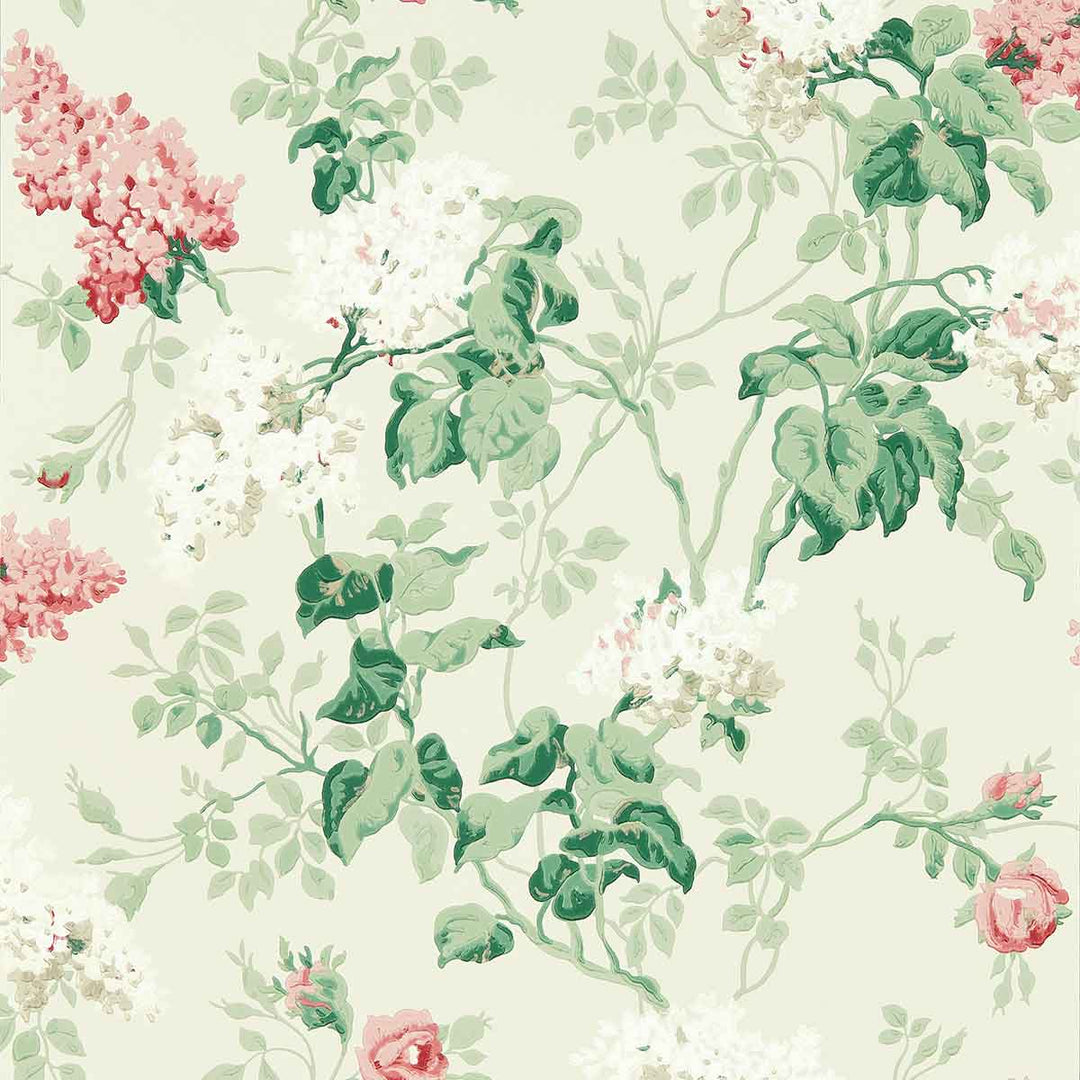 Sommerville Blush & Grey Birch Wallpaper by Sanderson - DOSW217050 | Modern 2 Interiors