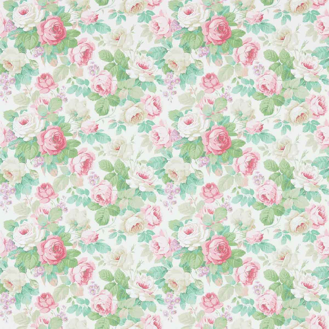 Chelsea Pink & Celadon Wallpaper by Sanderson - 214604 | Modern 2 Interiors