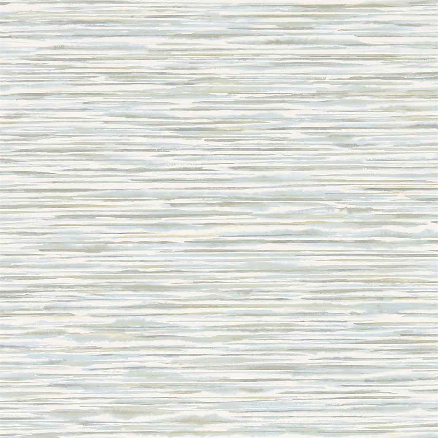 Bayou Aqua Wallpaper by Sanderson - 216293 | Modern 2 Interiors