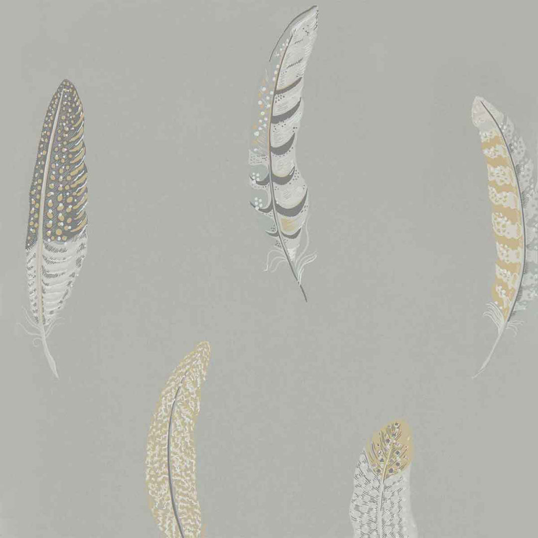 Lismore Silver Grey Wallpaper by Sanderson - 216605 | Modern 2 Interiors