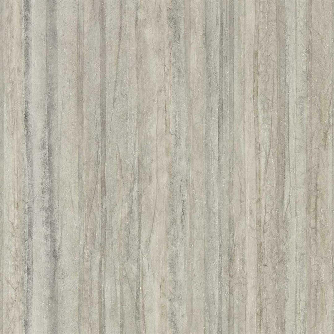 Plica Zinc & Linen Wallpaper by Anthology - 111842 | Modern 2 Interiors