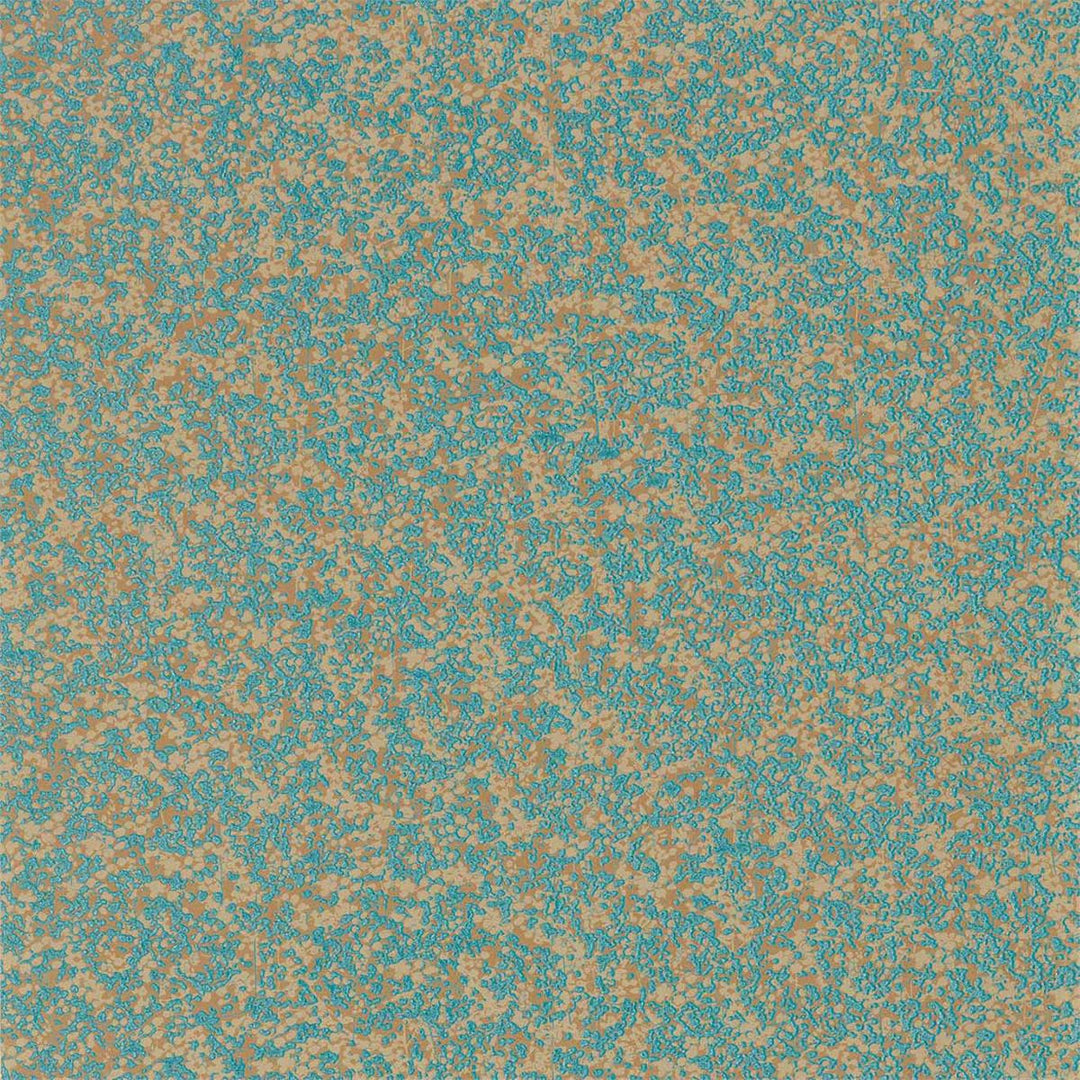 Coral Teal & Gold Wallpaper by Anthology - 111869 | Modern 2 Interiors