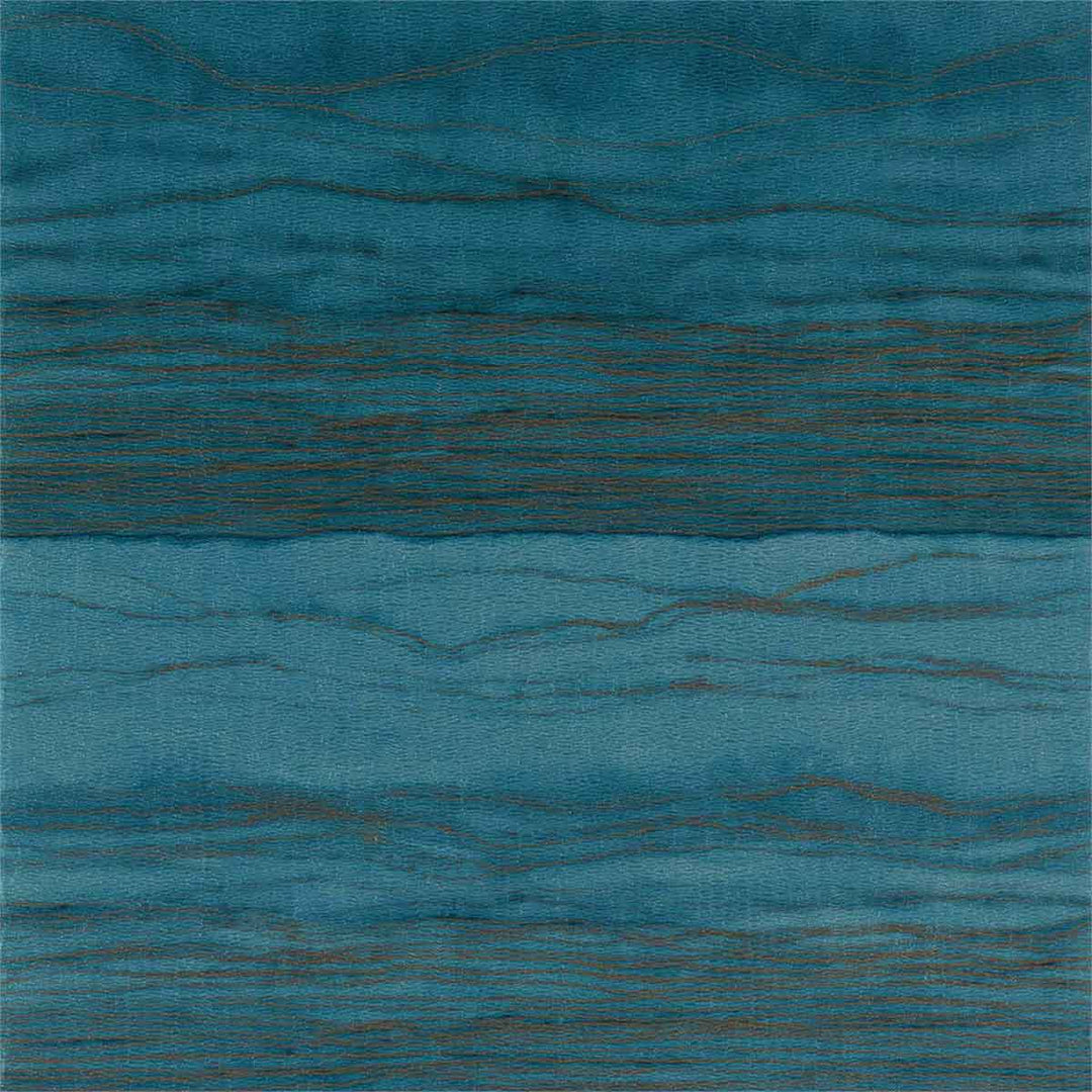 Metamorphic Lapis & Copper Wallpaper by Anthology - 112055 | Modern 2 Interiors