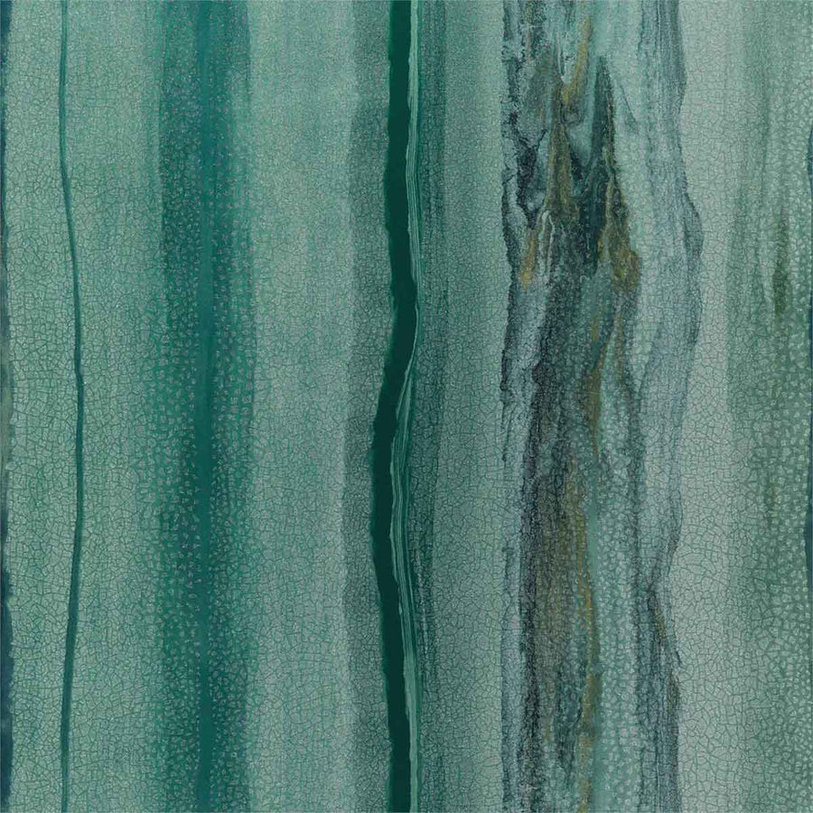 Vitruvius Chrysocolla & Apatite Wallpaper by Anthology - 112061 | Modern 2 Interiors