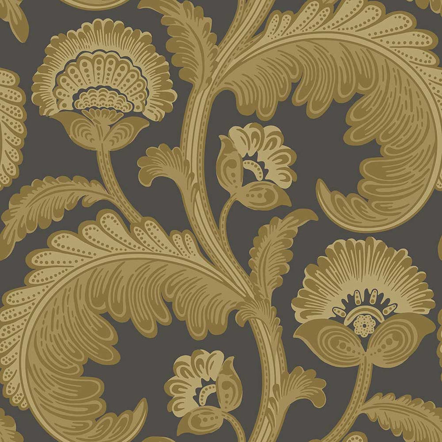 Fanfare Flock Wallpaper by Cole & Son - 116/7027 | Modern 2 Interiors