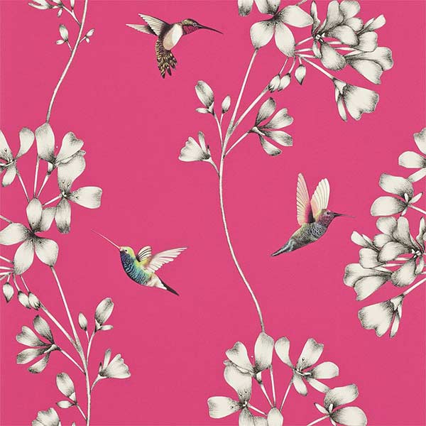 Harlequin Amazilia Wallpaper - Flamingo - 111058 | Modern 2 Interiors