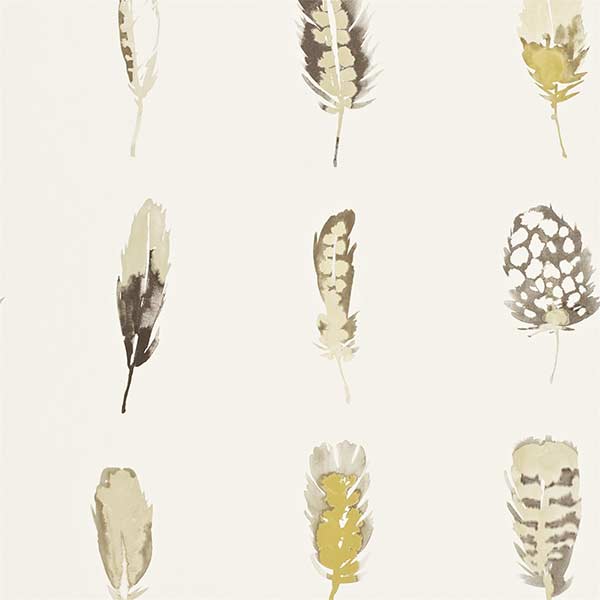 Harlequin Limosa Wallpaper - Mustard, Charcoal & Stone - 111072 | Modern 2 Interiors